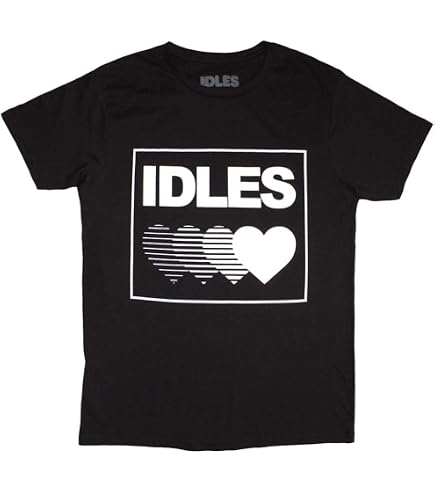 Rock Off officially licensed products Men's Idles Cartoon Flower T